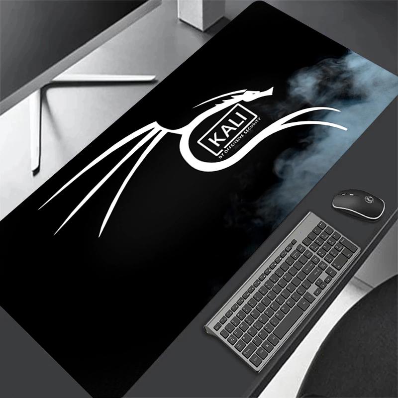 Kali Linux Mousepads Company Mouse Mat X Natural Rubber Nonslip Keyboard Desk Mats Kawaii Large for Laptop Gaming Mouse Pad