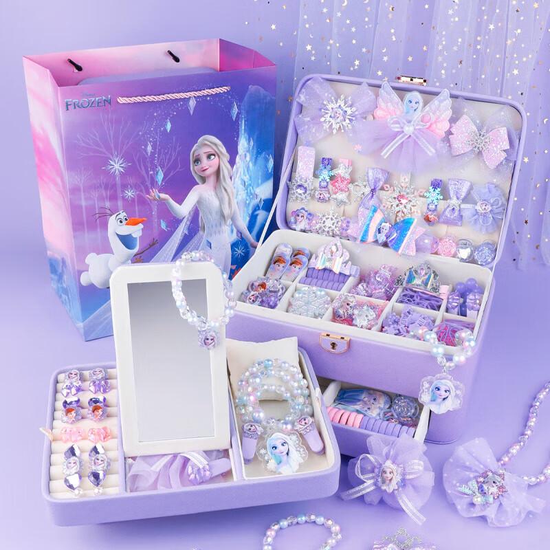 Disney Elsa Prinzessin Kinder Schmuckschatulle & Haaraccessoires Set