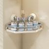 Triangular Corner Storage Shelf Stainless Steels Shower Shampoo Rack Toiletries Organizer  Corner