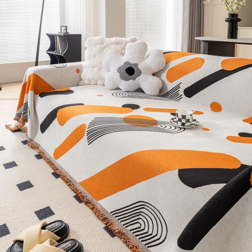 INS Stil Sofabezug Stoff Vollständig Bedeckt Vier Jahreszeiten Universal Kratzfest Sofabezug Sofabezug Bezug Sofa Handtuch Staubdicht