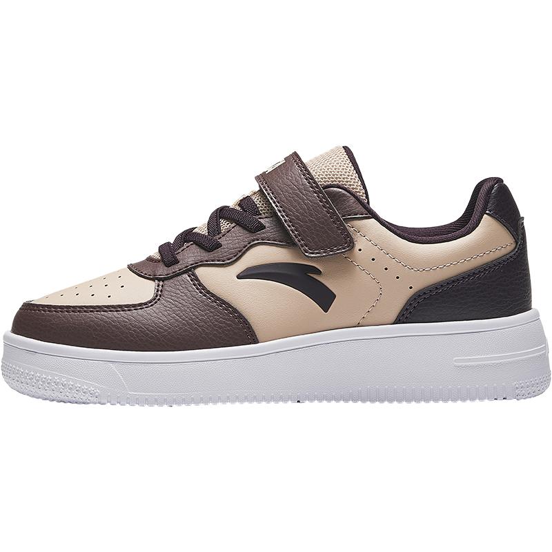 

Anta Kids Fashion Versatile Lightweight Shock Absorbing Anti-Kick Low-Top Skate Shoes Kids sneaker Yellow Purple A12448088-6 40