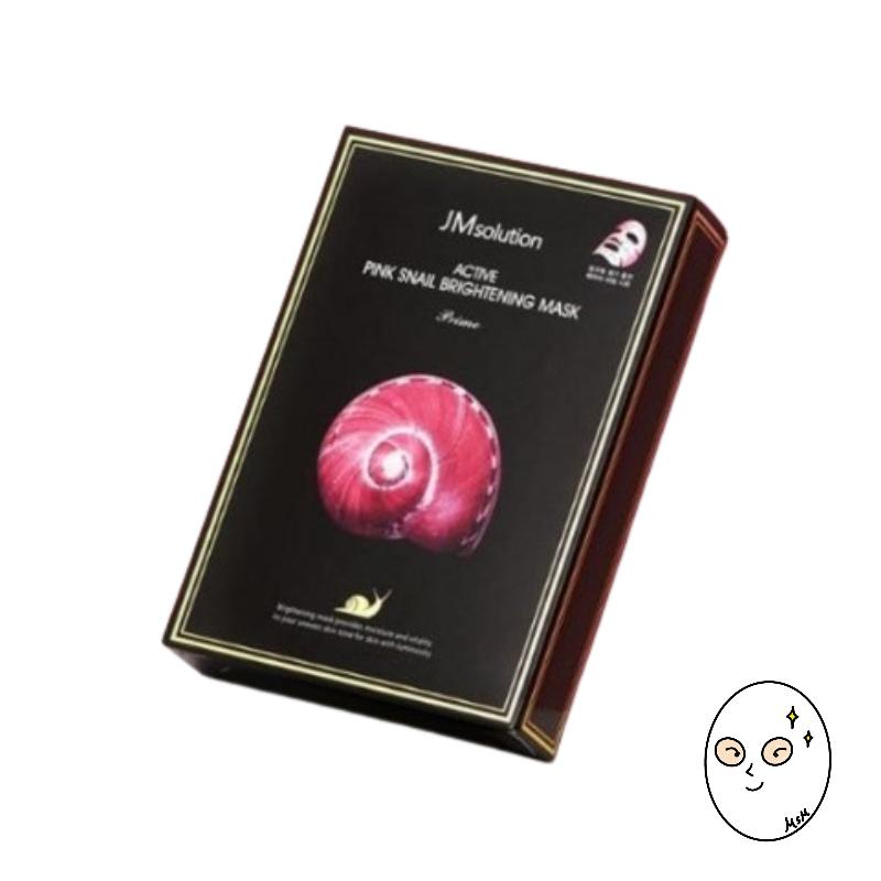 JMsolution Active Pink Snail Brightening Mask Prime 10P