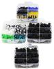 Universal New 24 Kinds 4 Layers of 620 Pieces of Automotive Fasteners Set car Bumper Clip Professional Car Repair Parts Clip