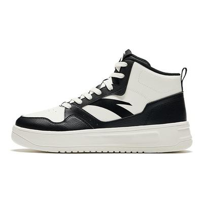 Lässige Bequeme High-Top-Sneaker Herren-Sneaker Weiß Schwarz 912448002Q-5