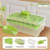 ZISIZ Ice Cube Tray and Storage Box Set