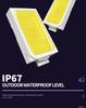 Car LED Ultra-thin Single Row 9W Work Light for Off-road Vehicle Roof & Fog Light Modification