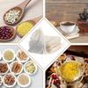 Reble Tea Bags for Loose Tea 50PCS Cotton Sachet Drawstring Packing Bag Spice for Cooking Reble Bag Loose Teas, Sachet Cheesecloth Cold Brew Coffee