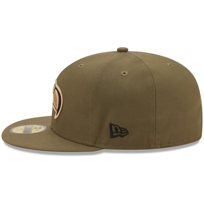 Casquette Fitted 59Fifty - New Era - NFL Throwback - Seattle Seahawks - Vert - 100% Polyester