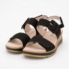 Olive Nubuck Wedge Sandals 36/41 Woman CAPRICE