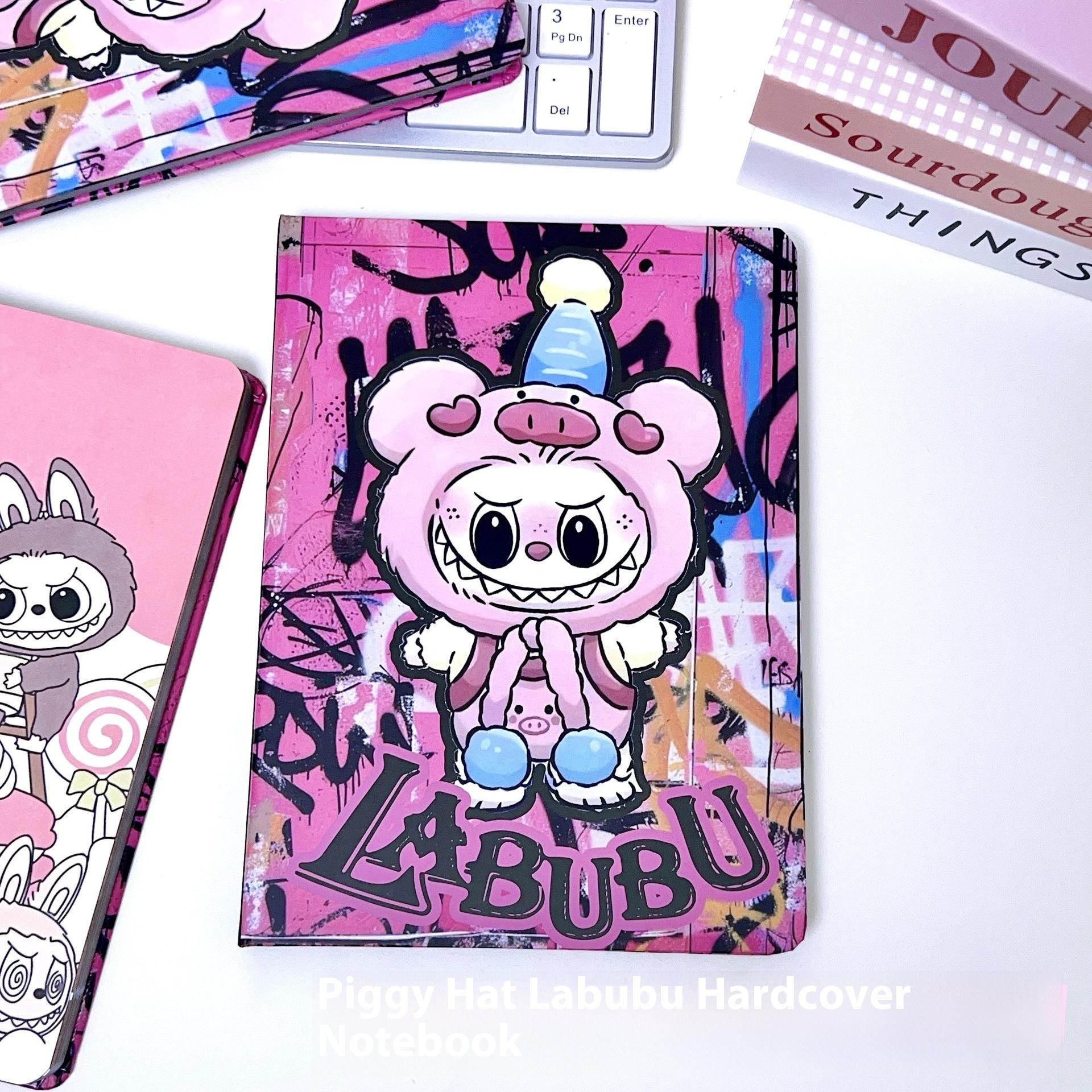 

Граффити А5 Цветная Страница Твердый Переплет Блокнот Милый Мультяшный Ежедневник Заметки Студента