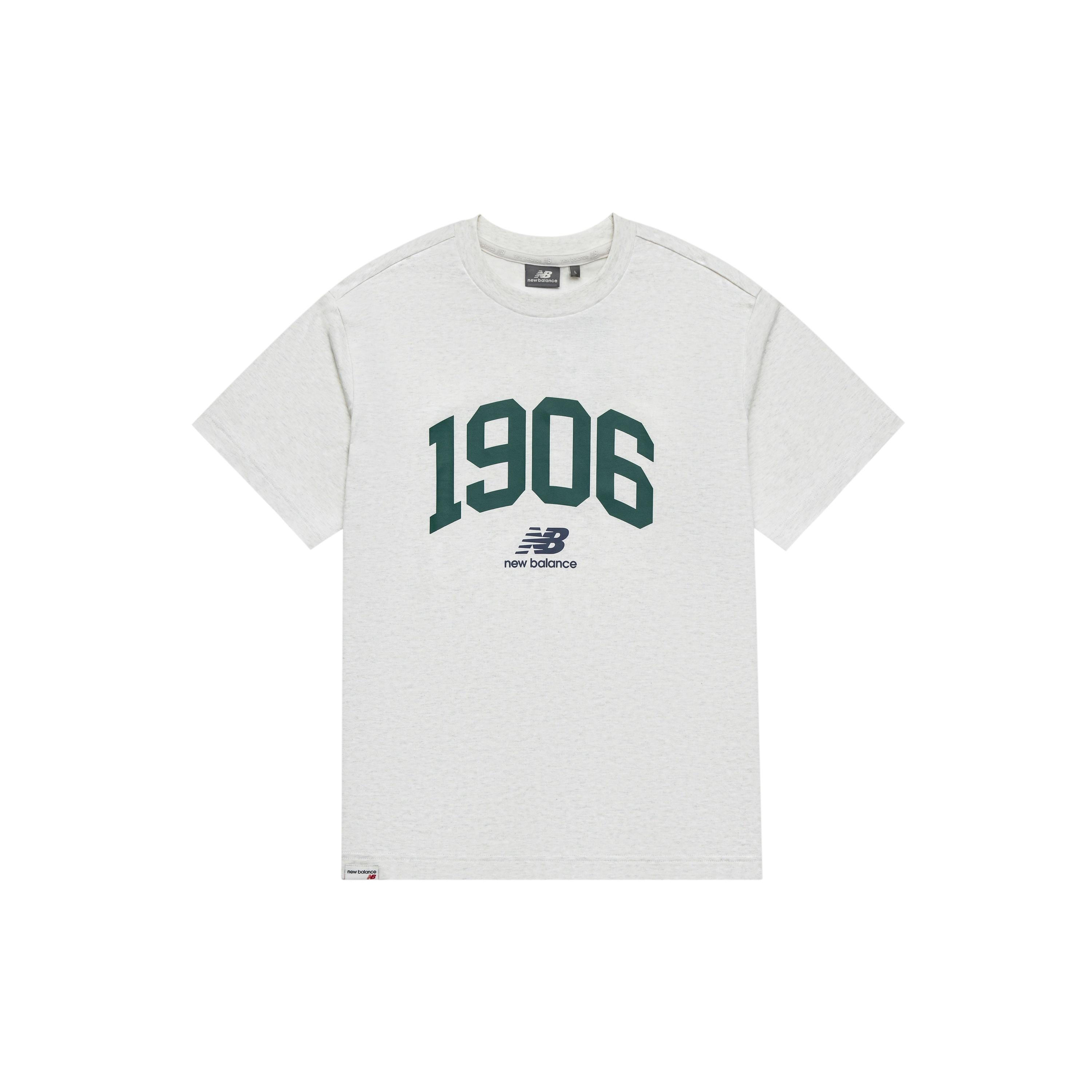 New Balance 1906 Graphic Tee Asia Sizing  White Green  Men s 5ED25793-OA M