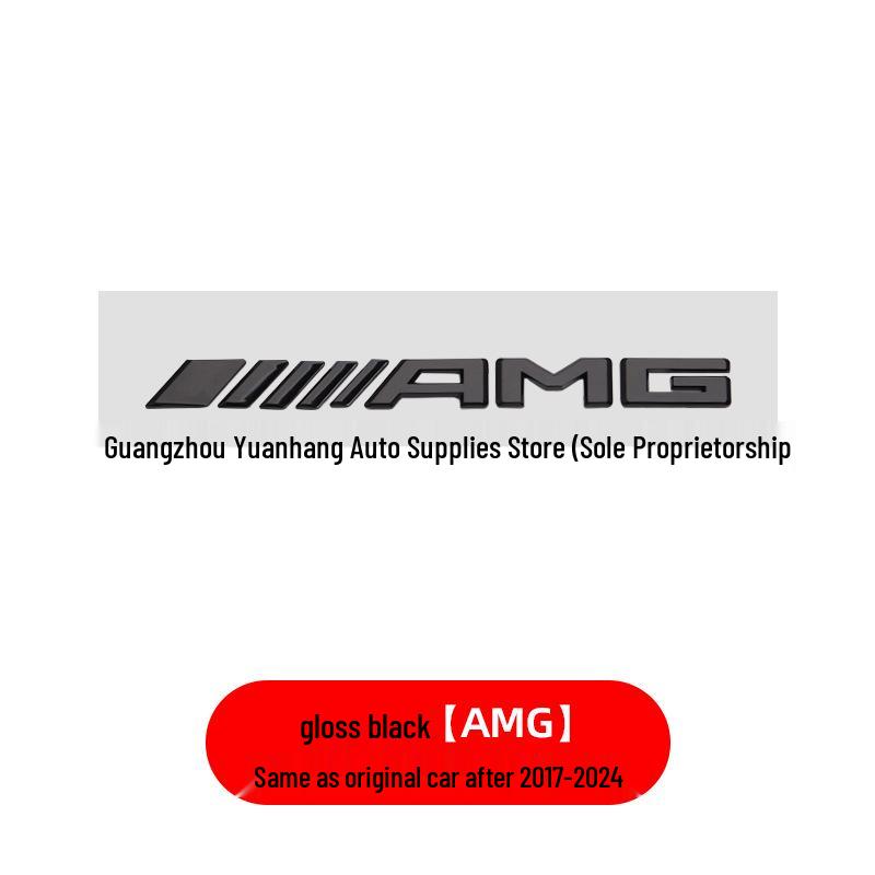 Compatible with Mercedes GLS400d GLS500 GLS63 AMG V8 Biturbo 4MATIC Fender Emblem Sticker