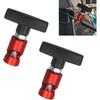 2 PCS Car Hood Prop Clamp, Lift Support Clamp with Brass Core Protection, Multi-purpose Snap-on Lifting Rod Anti-pinch Device, for Cars Trucks SUVs