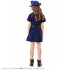 Authentic Police Cosplay Costume Set for Police Officer Halloween Police Policewoman e0177 [monoii] 7-Piece Kids, Costume, Kids' Uniform, Girls'