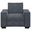 Armchair Dark Gray 100x78x84 Cm Velvet