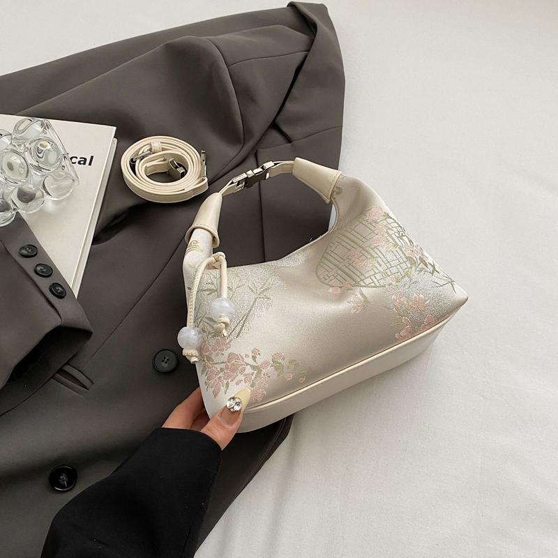 Fashionable Chinese Embroidery Handbag Brand Versatile Shoulder Bag  New Chinese Style Tote Bag Trend Designer Travel Wallet