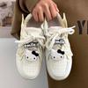 Kit Cat Spring and Summer Explosion Star Big Head White Shoes Children Thick Sole Versatile Casual Student Bread Shoes Ins Tide