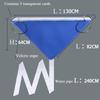 Large Air Conditioner Cleaning Cover Double Layer Thickening Wash Mounted Protective Dust Cleaner Water Bag Tightening Belt Kit