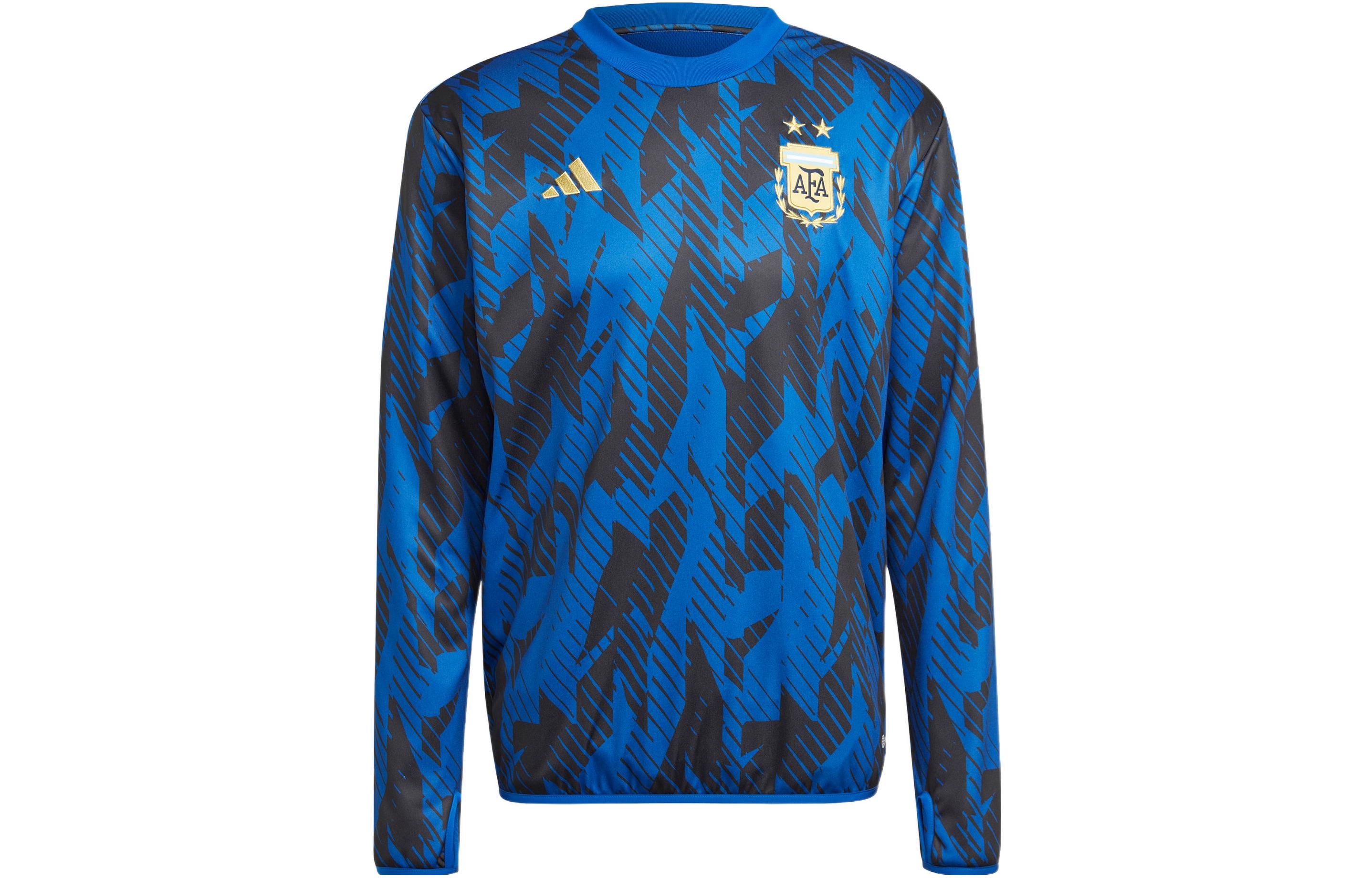 Adidas Sweatshirts Men s Blue Crew Neck Moderate Other HG7235 M