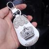 Metal Hook Car Key Case Crystal Rhinestone Keychain Accessories  Key Storage Solution
