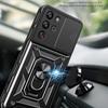 Armor Phone Case For ZTE Red Magic 10S Pro Redmagic 10 Pro 5G Cover Lens Protection Ring Magnetic Stand Holder Coque Fundas Capa
