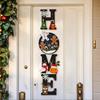 1set Christmas European and American Style Home Sign Set - Wooden Wall Decor with Festive Atmosphere - for Holiday Decoration