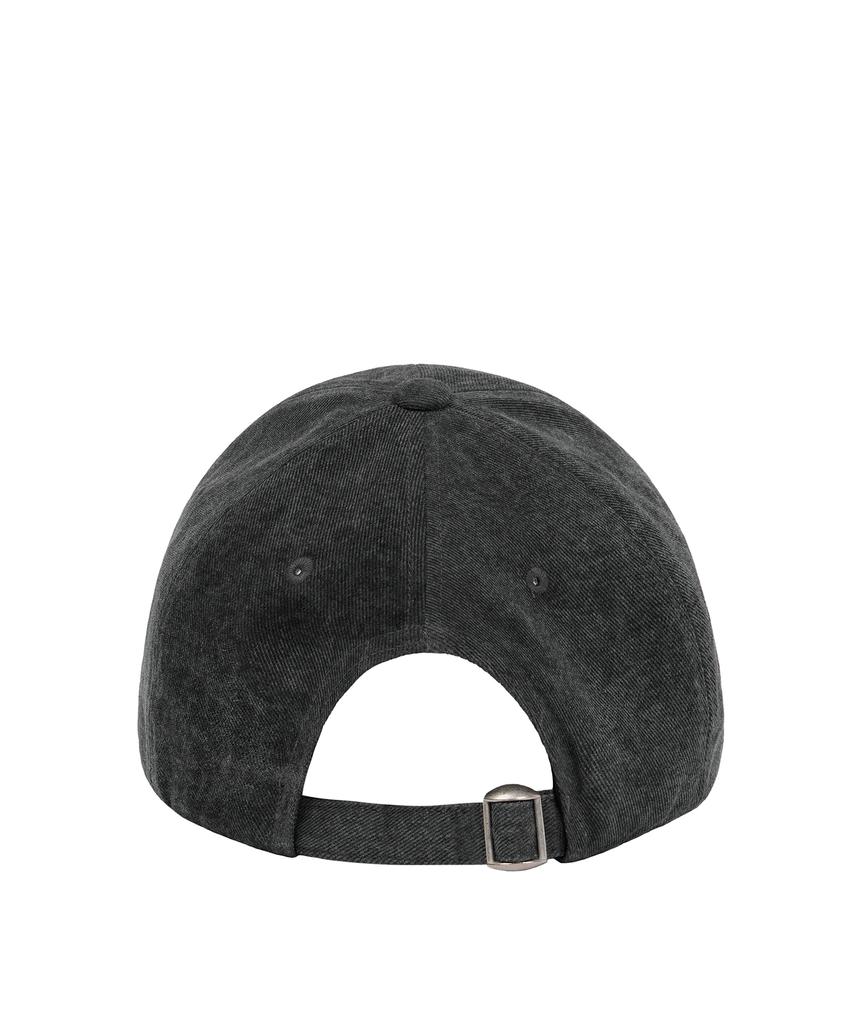 ROCKCAKE Script Pigment Ball Cap - Charcoal