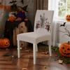 Dust-proof Halloween Chair Covers Vintage Bloody Handprint Chair Cover  for Home