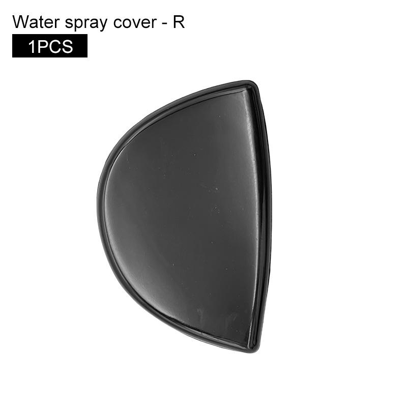 Front Bumper Headlight Headlamp Washer Nozzle Cover For BMW Mini Cooper BLACK R60 R61 61679805542 61679805541 61672752559