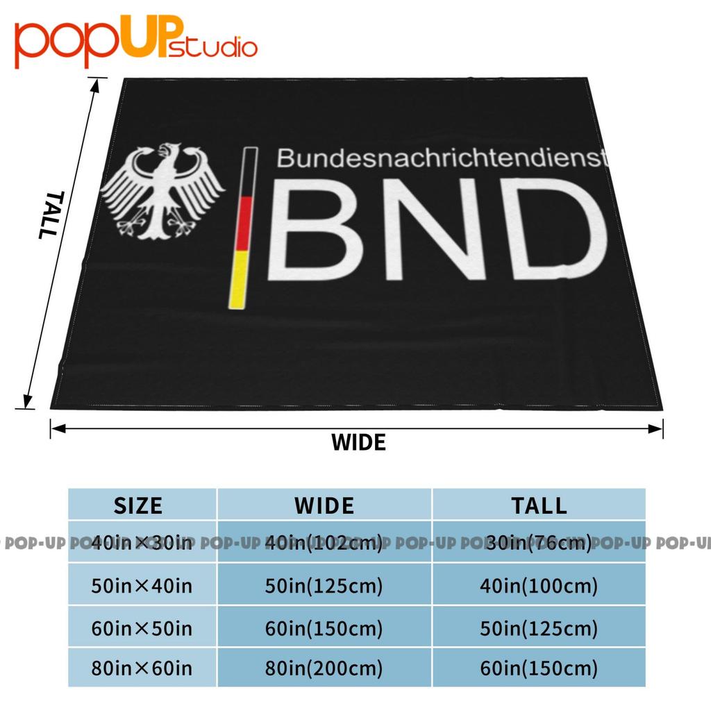 Bnd Intelligence Agency Bundesnachrichtendienst Germany Ultra-Soft Blanket Quilt Winter Sofa Cover Bed Covers