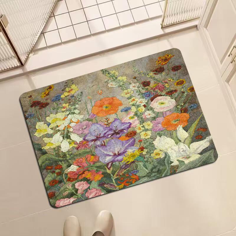 

Подушки из диатомовой грязи: Впитывающие, нескользящие коврики для ванной и кухни 30*40 cm