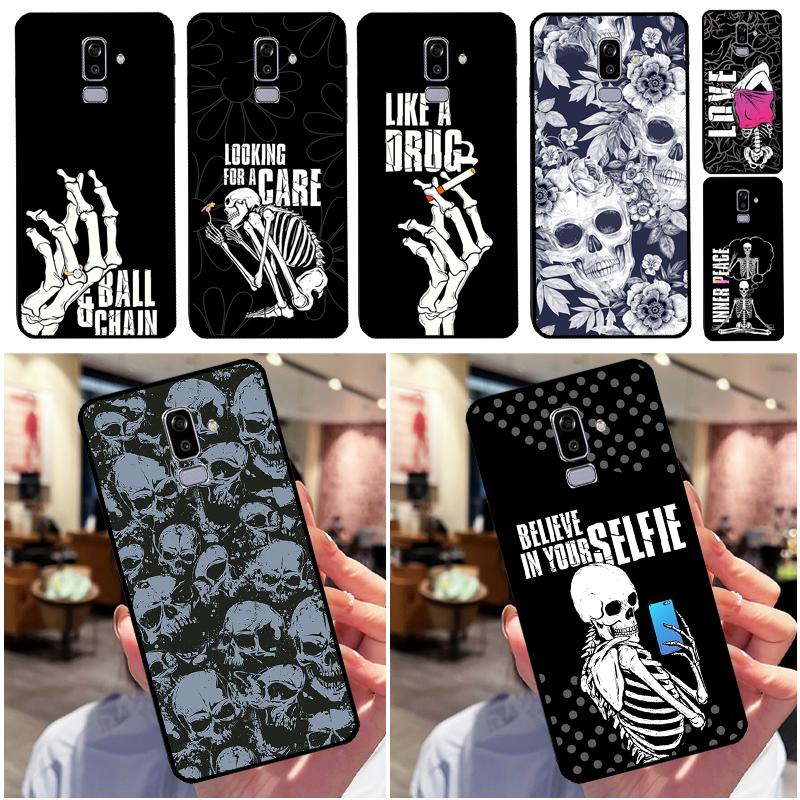 Skeleton Skull Art For Samsung Galaxy M21 M11 M31 M13 M33 M35 M53 M55 M15 M14 M34 M54 M12 M32 M52 M06 M16 Case
