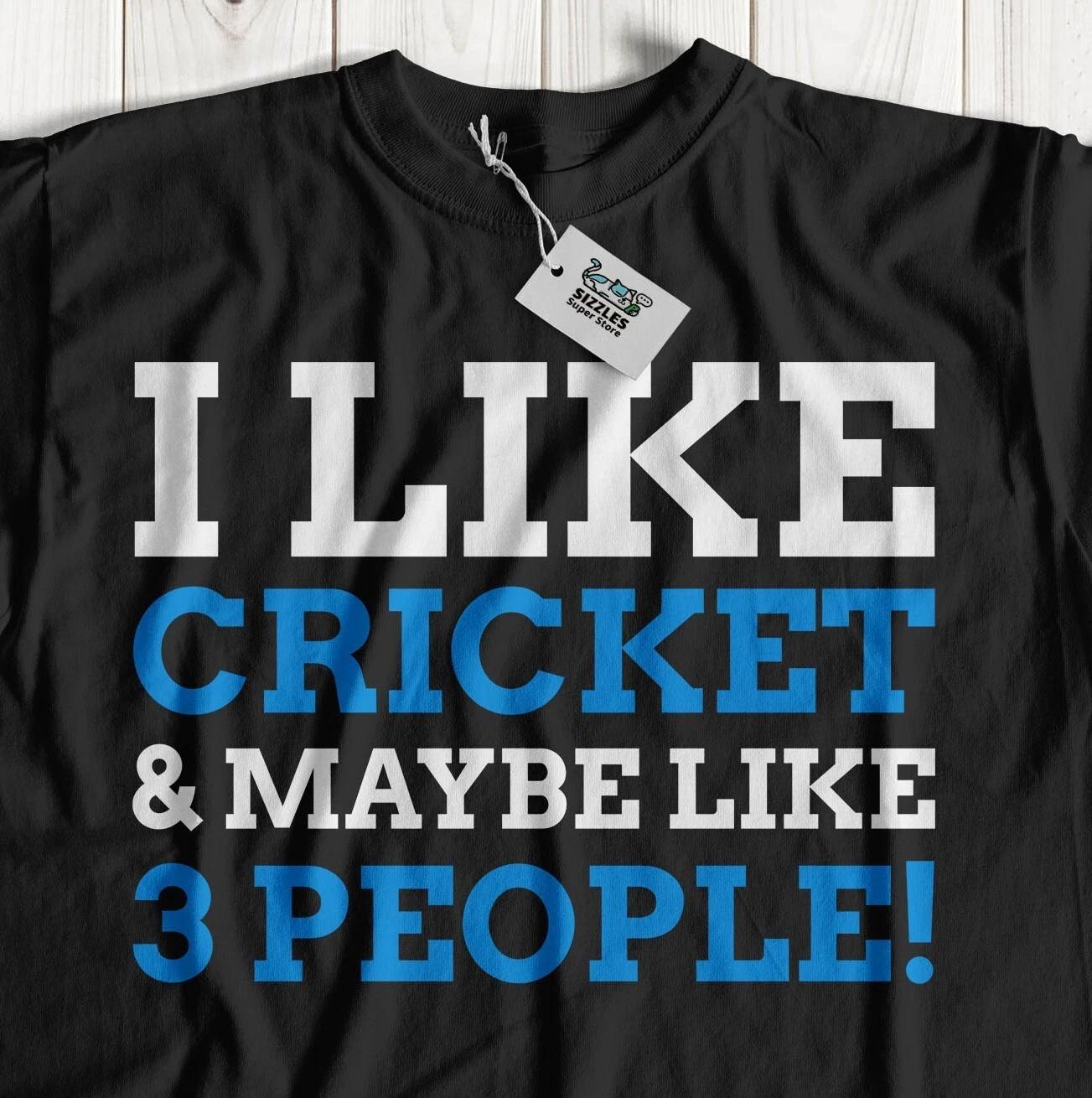 Unisex Funny Cricket T-Shirt Cricketer Gifts & Cricket Coach Tees 2XL