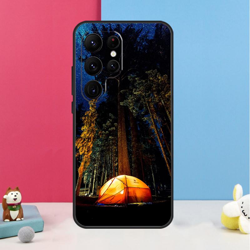 

Camping Nature Case For Samsung Galaxy S25 S26 Ultra S20 S21 S22 S23 S24 S10 Plus S25 FE Back Cover Shell Galaxy S23 FE
