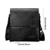 Newest Large Capacity Man Messenger Bag Adjustable Strap Waterproof Men's Crossbody Bag Pu Leather Vintage Handbag Sports