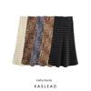 Kaslead New Arrival Women's Fashion Style Stylish Simple and Versatile Elastic Long Skirt Skirt