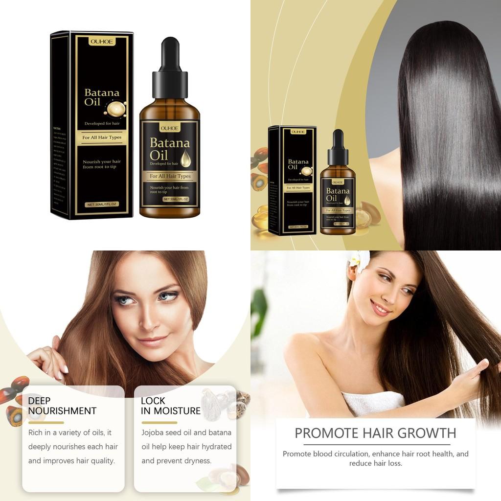 Ouhoe Nourishing Hair Oil With Vitamin E For Moisturizing And Repairing Dry Hair