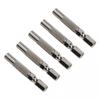 5PCS Hex 6.35mm 6.35mm 1/4\" Insert For 1/4\" 6.35mm Handle