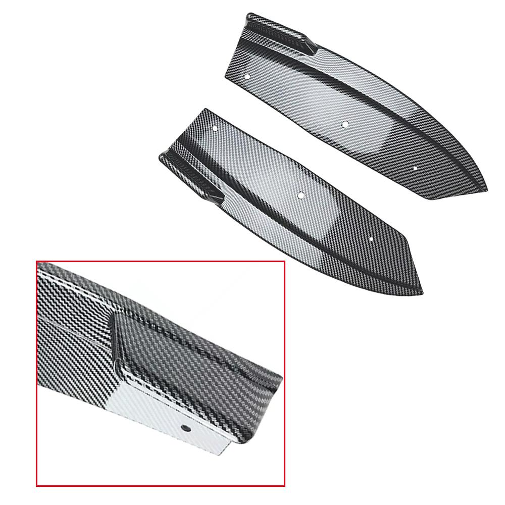 Rear Bumper Protector Diffuser Spoiler Splitter for BMW X4 G02 M40i M Sport 2018 2019 2020 2026 ABS Glossy/Carbon Fiber Black
