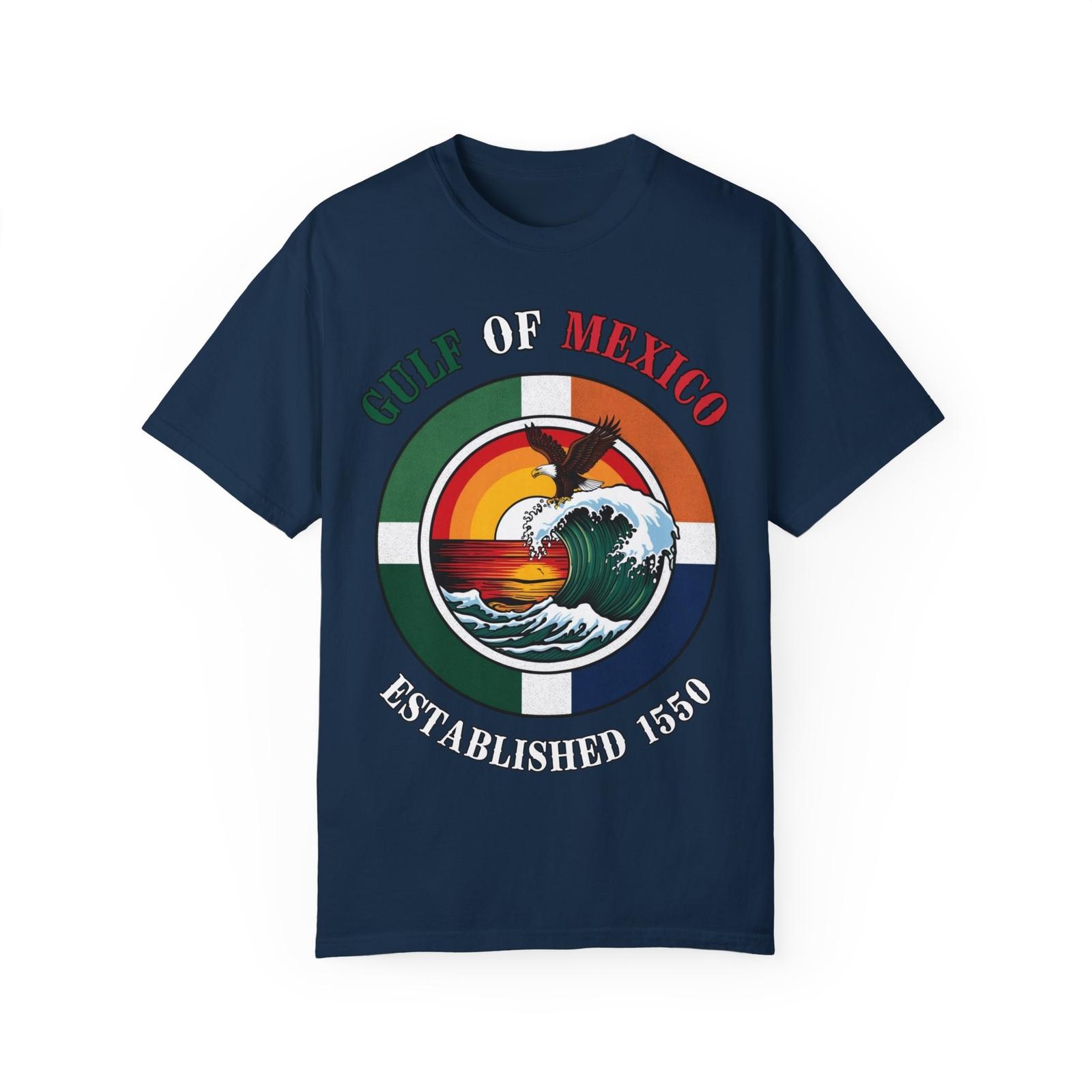 Gulf of Mexico Vintage style T-Shirt, anti-maga shirt, protest tee mexican pride M