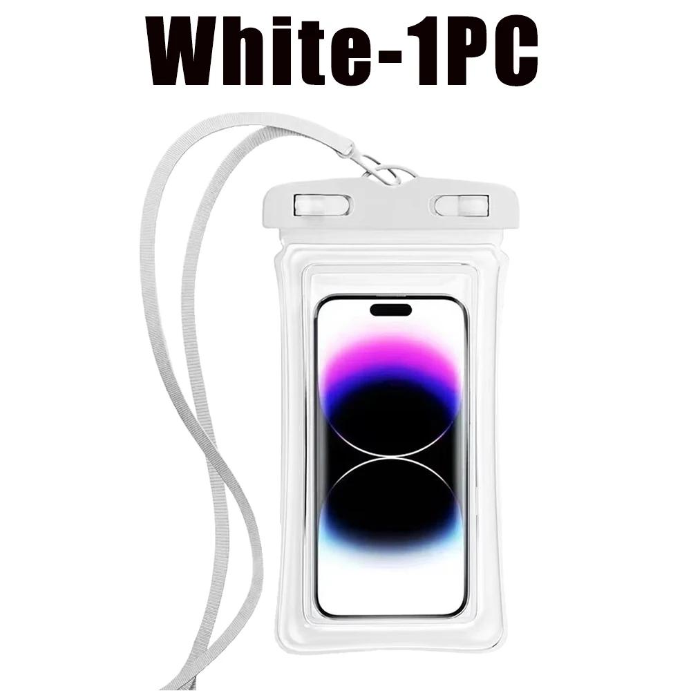1-30PCS High Quality Universal Waterproof Smartphone Bag Phone Case Floating Waterproof Phone Pouch Bag for Diving Swimming