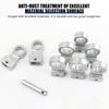 Belt Remove and Install Adjust Tightener Wrench tools with E10/12/14/16/18 Drive Adapters for Engine Belt Adjustment