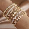 Classic Luxury Zirconia Knot Open Bangles&bracelets for Women Fashion Brand Jewelry Delicate Full Crystal Bangles