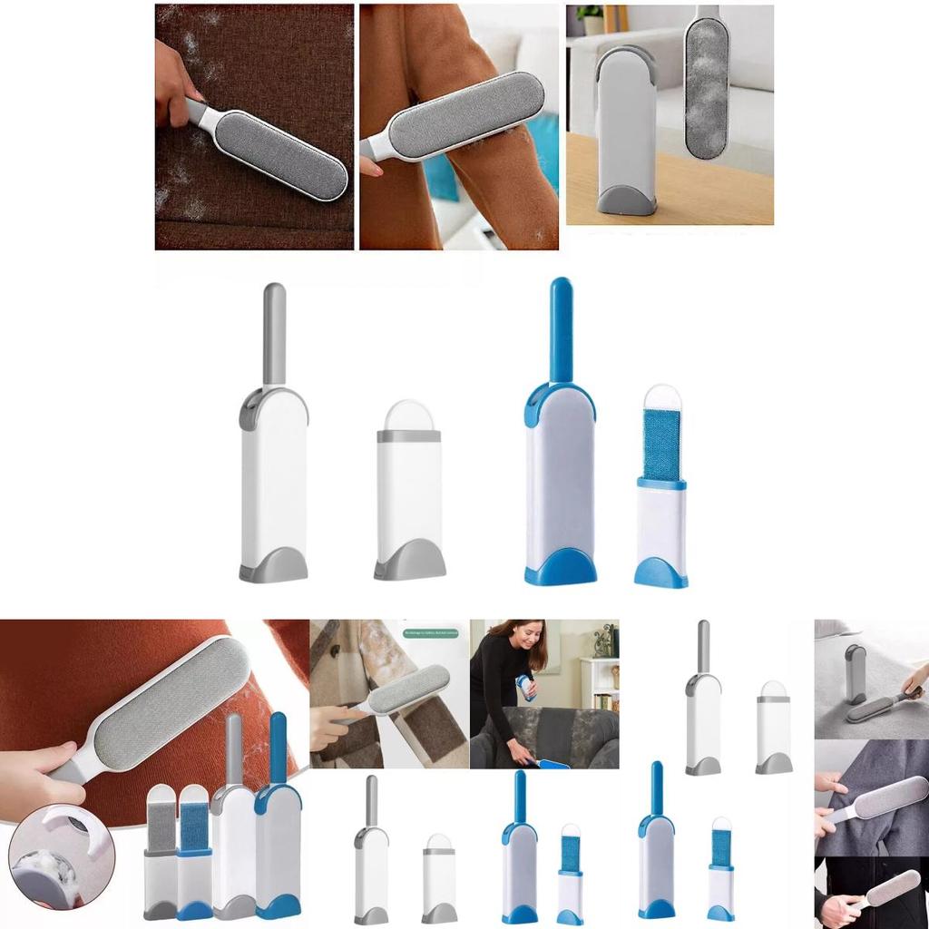 Portable Lint Remover Brush For Clothes Pet Hair Removal With Effective Adhesive Technology
