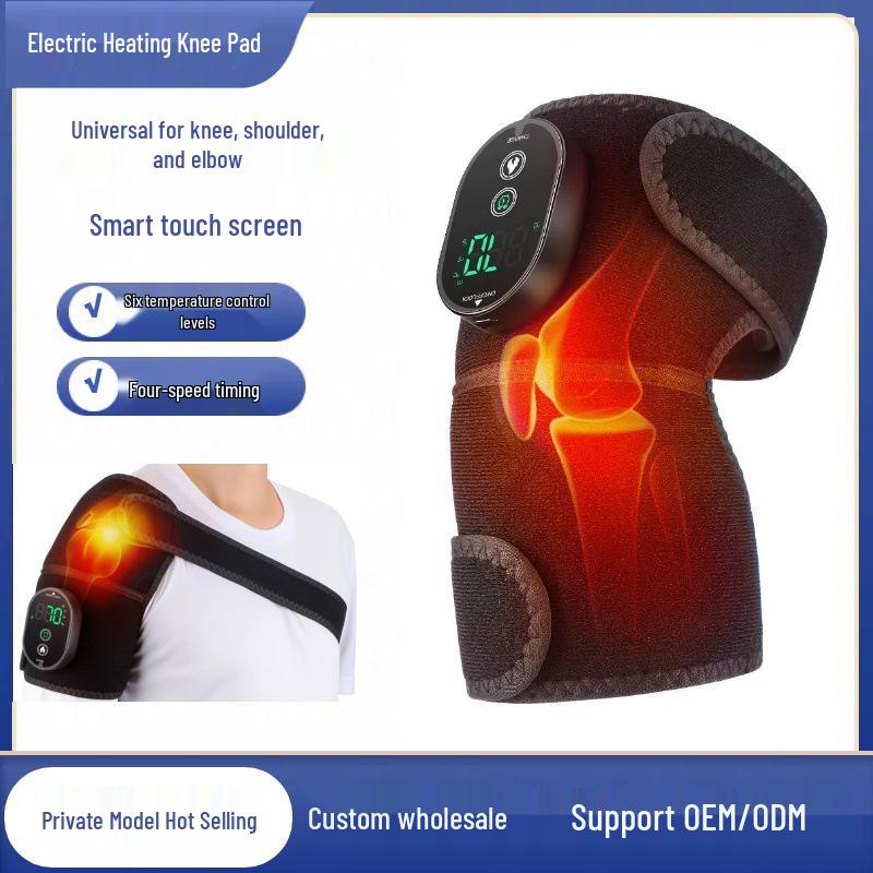 Electric Heating Knee Pads with Timer for Warmth and Pain Relief – Ideal for Knee, Shoulder, and Elbow Therapy