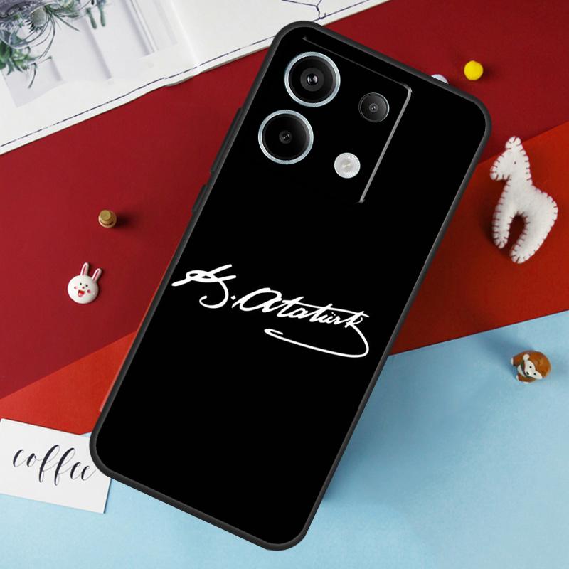 Türkei Mustafa Kemal Atatürk Hülle Für Xiaomi Redmi Note 14 12 11 10 13 Pro 15 Pro Plus Redmi 15 14C 10C 12C 13C 15C Abdeckung