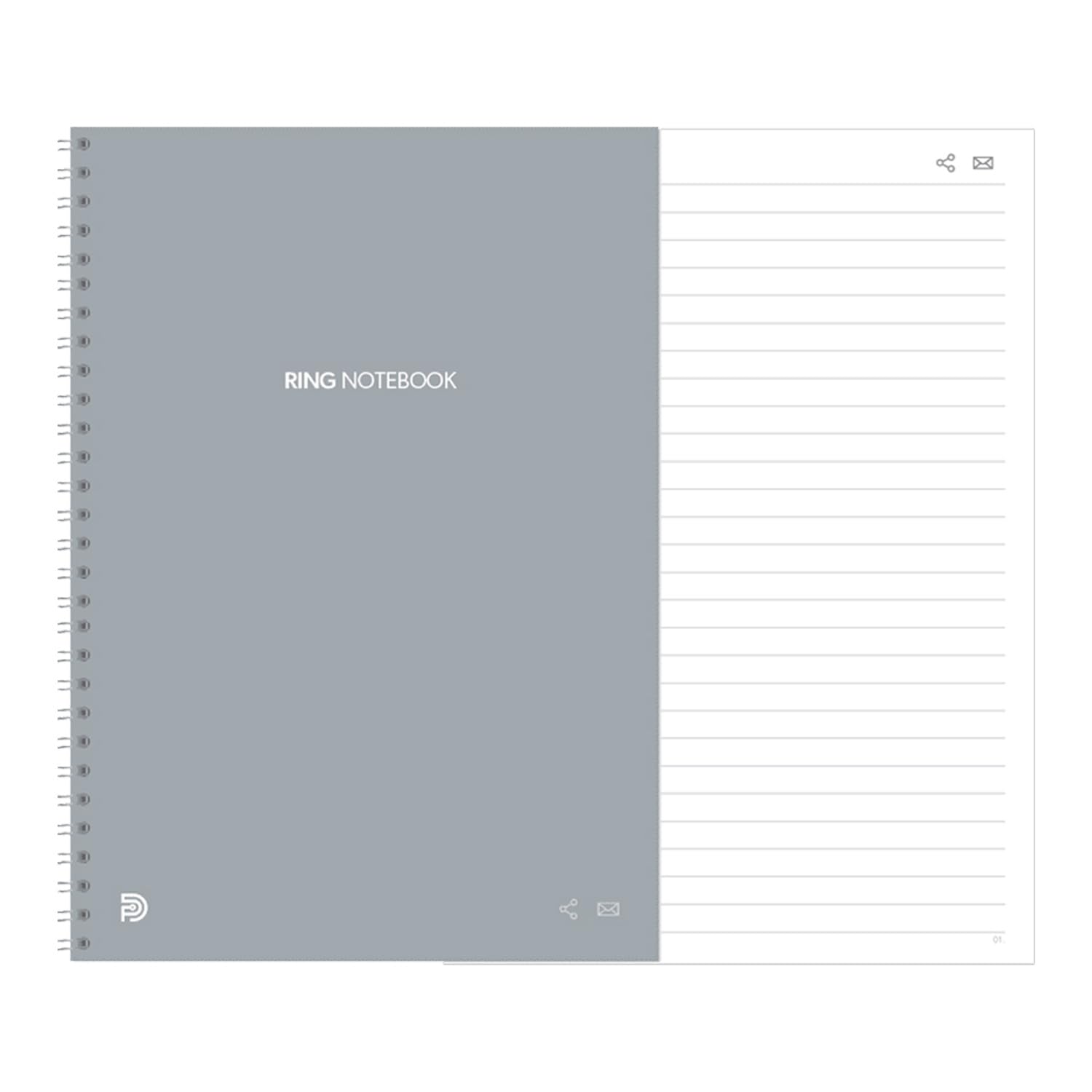 

Neo compatible N notebook ring type A5 horizontal ruled line 152P ring notebook ring smartpen(write digital) [N notebook] NDO-DN233