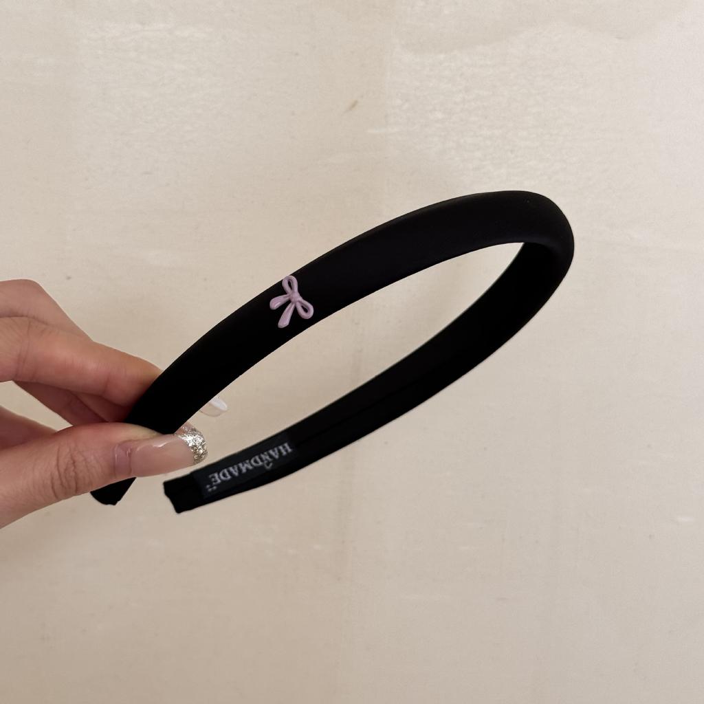 Stirnband für Frauen Mädchen koreanische Haaraccessoires Schleifenband Yoga Reifen Make-up süß führende Mode Süßigkeiten Kawaii Neu im Vintage