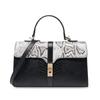 Big crocodile pattern shoulder bag generation niche leather women's bag high quality snake pattern handbag