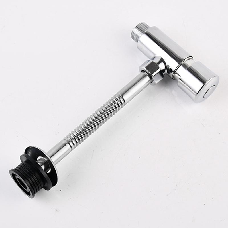 Urinal Pressure Flush Valves Alloy Bathroom Urinal Valve Bath Toilet Manual Flush Valve Bathroom Urine Flushing Valve Bathroom